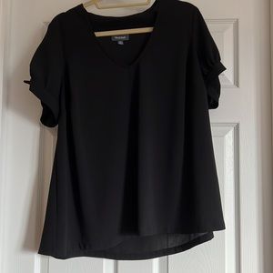 Modcloth women’s black blouse